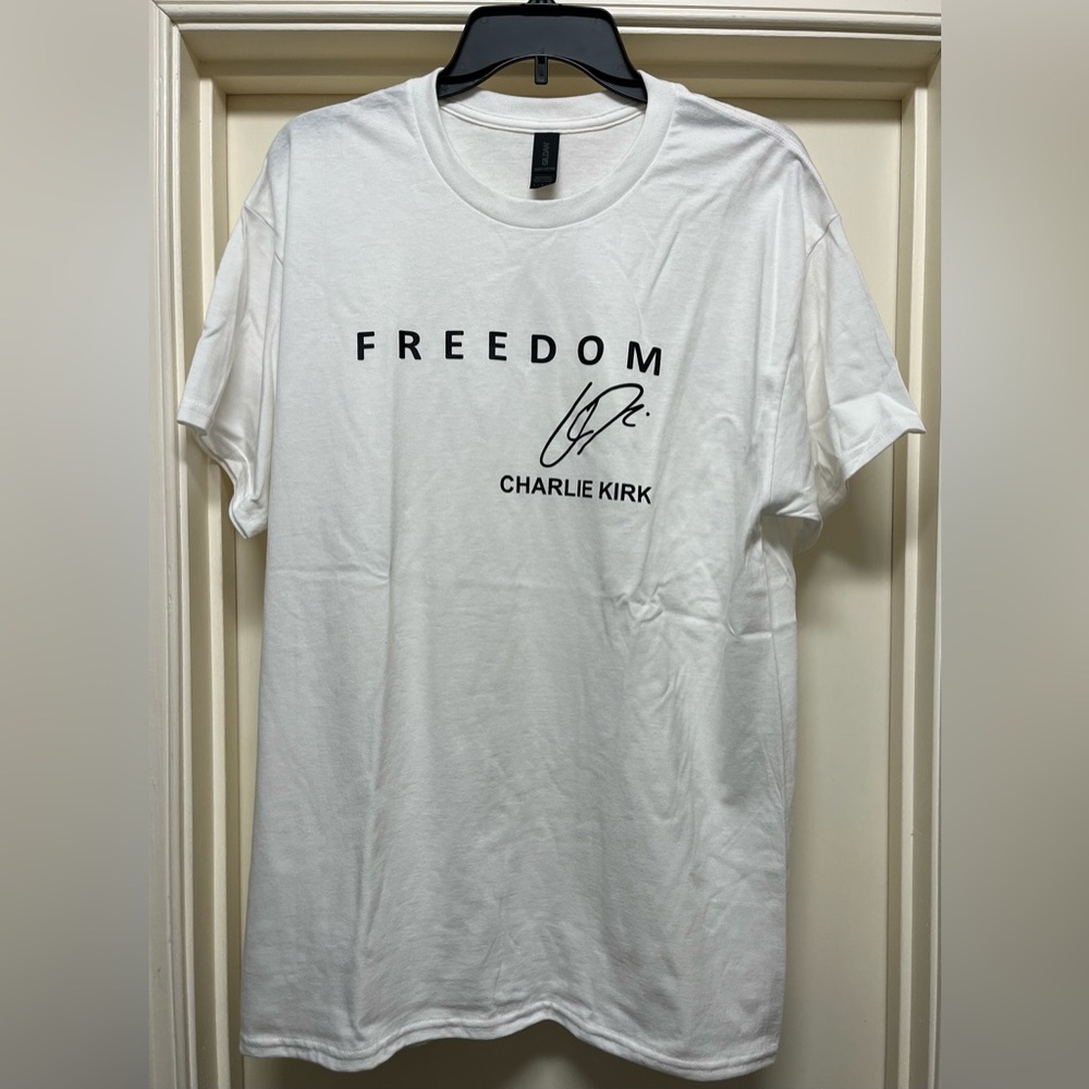 Charlie Kirk 'FREEDOM' Tee